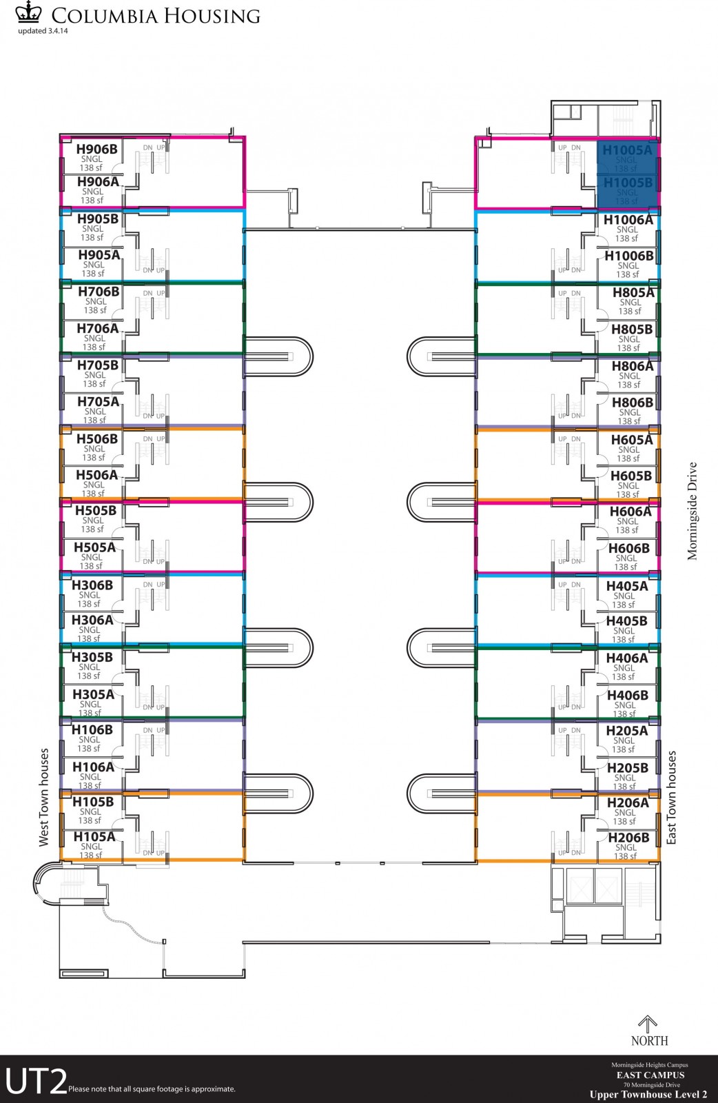 East Campus Columbia Housing
